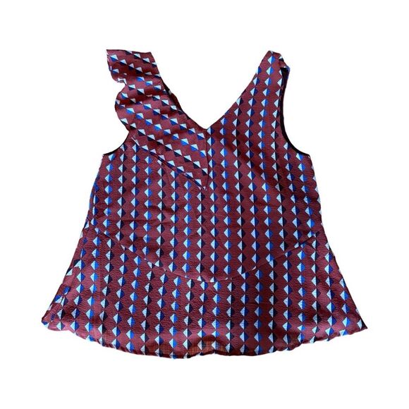 Anthropologie NWT Asymmetric Blouse - Picture 3 of 5